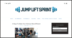 Desktop Screenshot of jumpliftsprint.com